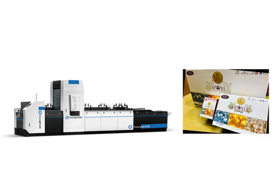 Doppia macchina d'alimentazione di ispezione di stampa del cartone per industria di imballaggio farmaceutico
